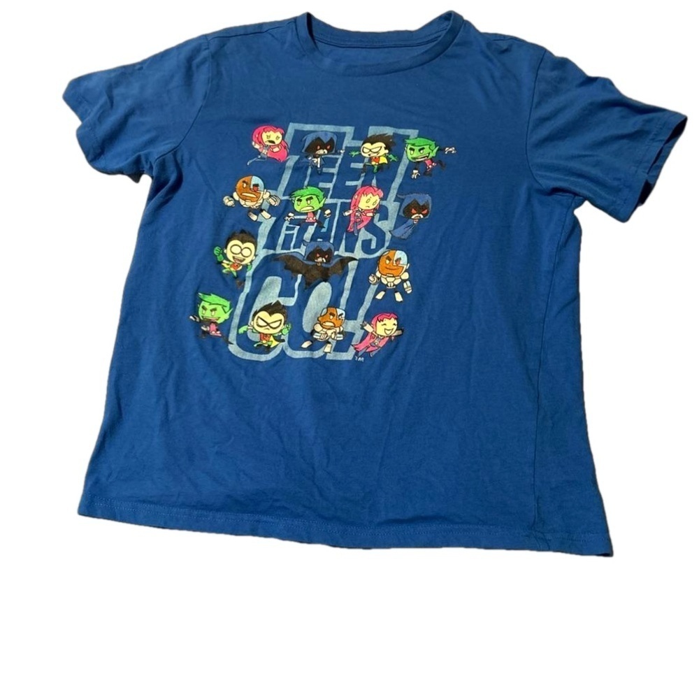Blue Teen Titans Go T-Shirt Size XL Boys